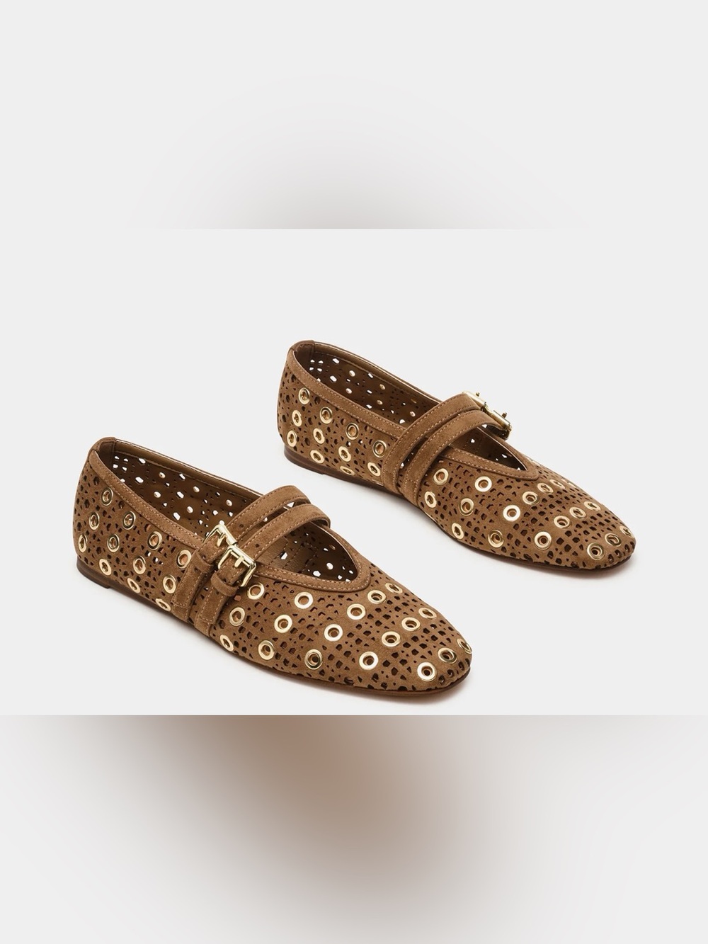 New Steve Madden LYDIA PERFORATED TAUPE